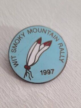 WIT Winnebago Itasca Travelers Vintage 1997 Lapel Pin - Smoky Mountain Rally Pin